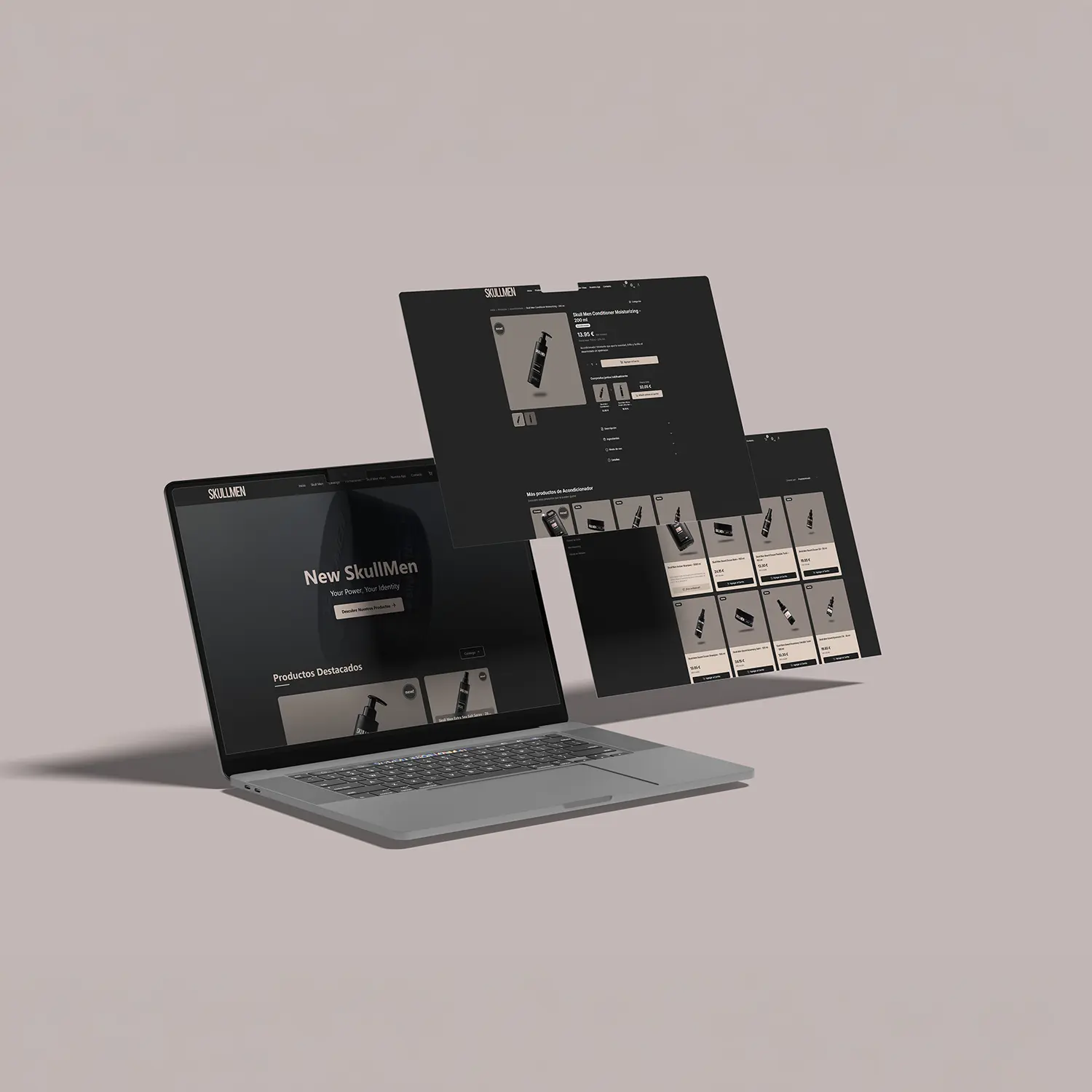 SkullMen | E-commerce y Web Corporativa